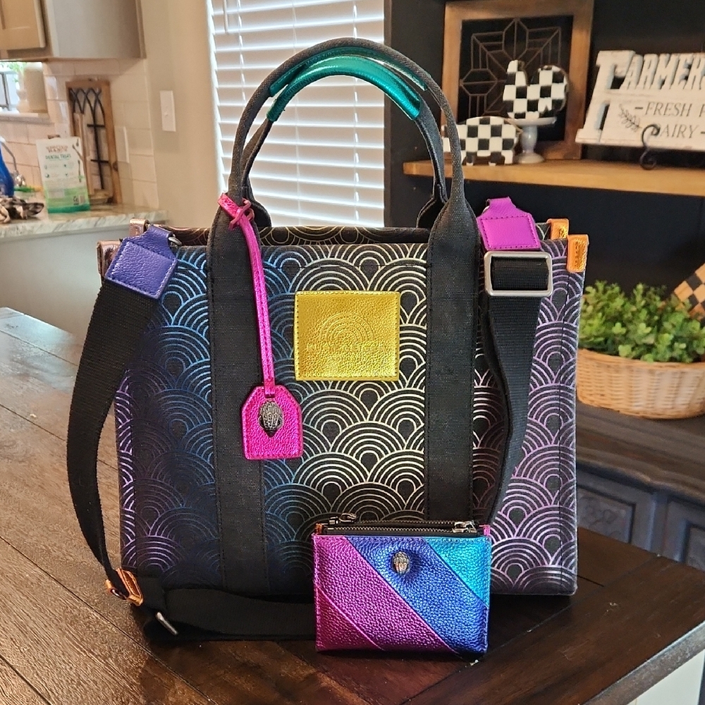 Kurt Geiger Southbank Tote Bag with Matching Wallet